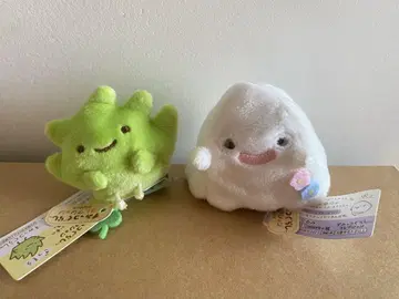 스미코구라시 손잡이 인형 먼지(유령) 잡초 2점 세트 태그 포함