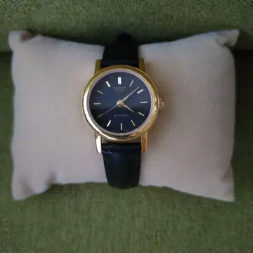 CASIO 쿼츠 손목시계 골드/블랙
