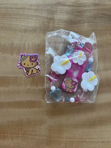 산리오 스트랩 트로피컬 바캉스 챠미 키티