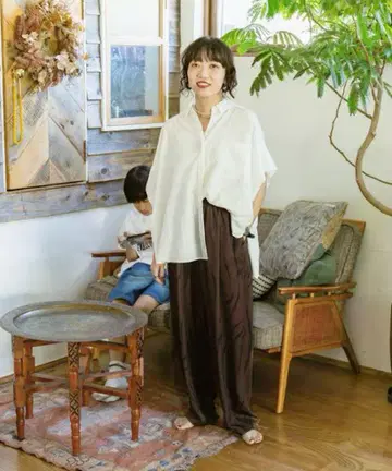 레프시 레프스타 프로젝트 카츠코 기획 프린트 팬츠 레프프로