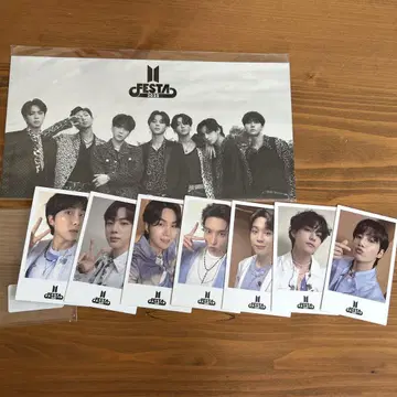 BTS FESTA 2025 구매 혜택 트레이딩 카드, 엽서