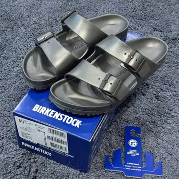 [정품] BIRKENSTOCK 애리조나 EVA 샌들 40 그레이 계열