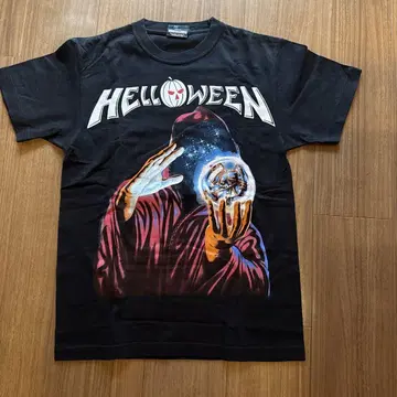 HELLOWEEN SEVEN KEYS TOUR '87 T셔츠 S 사이즈