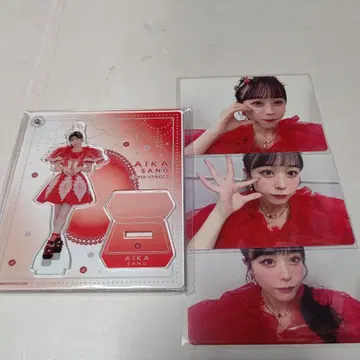 큐스토 사노 아ika 초기 아크릴 스탠드 ver.2 트레이딩 카드 세트