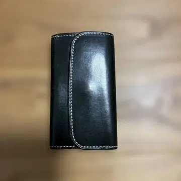 CANGO 가죽 키케이스 녹색 4연