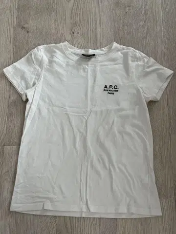 A.P.C. 화이트 티셔츠 S 사이즈