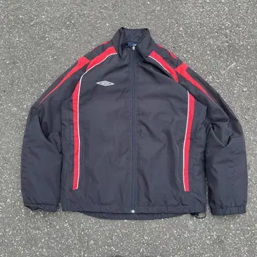 archive 90s UMBRO 엄브로 나일론 자켓 y2k 블랙 빨간색