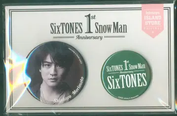 SixTONES 1주년 기념 모리모토 신타로 캔 배지 세트