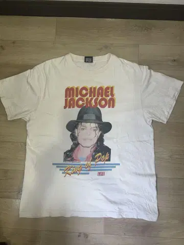 Michael Jackson 프린트 티셔츠 M 사이즈