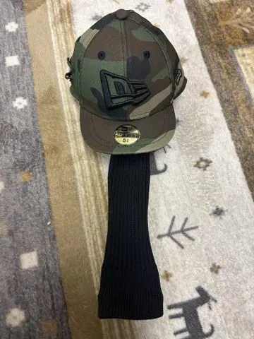 New Era 카모플라쥬 캡 타입 골프헤드커버