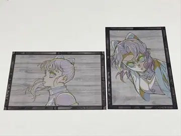 ufotable 다이닝 선물용 포스트카드 쿠리카라 카나오, 코우초 시노부