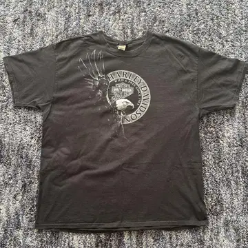Harley-Davidson 블랙 T셔츠 X-Large