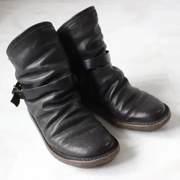 trippen 봄 가죽 부츠 24cm 블랙