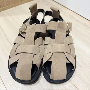 ZARA 스웨이드 샌들 EU39