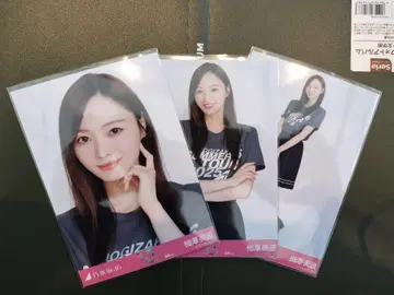 메이자와 미나미 전T 후쿠오카 버전 생사진 세트