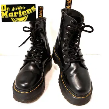 Dr.Martens 닥터마틴 JADON 블랙 통굽 부츠 23.5cm