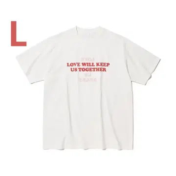 LOVE WILL KEEP US TOGETHER T-SHIRT 셔츠