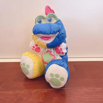 1991년 Fisher-Price 빈티지 컬러풀 공룡 봉제 인형