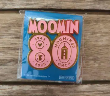 MOOMIN 80주년 기념 핀 배지 무민