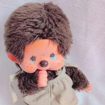 몬치치 블루 아이 오버롤 Sekiguchi 레트로 봉제인형