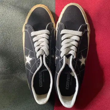 CONVERSE 컨버스 원스타 캔버스 USA 제작 블랙