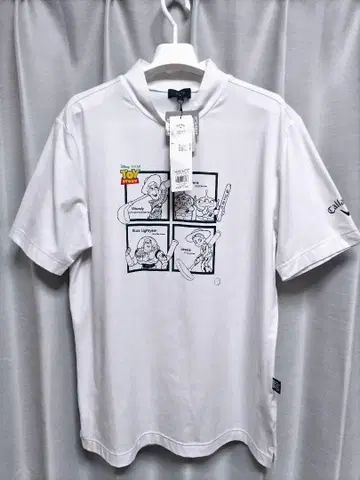 새상품 캘러웨이 x 토이스토리 모크넥 화이트