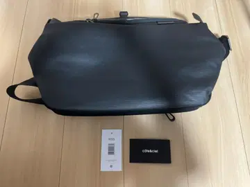 코트 에시엘 RISS 코팅 캔버스 블랙