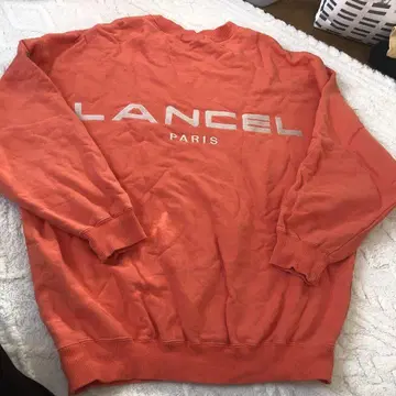 LANCEL PARIS 오렌지 스웨터