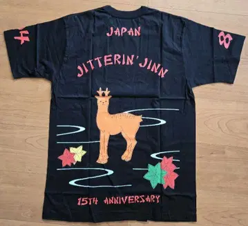 JITTERIN' JINN 15주년 기념 티셔츠 새 제품 L 사이즈