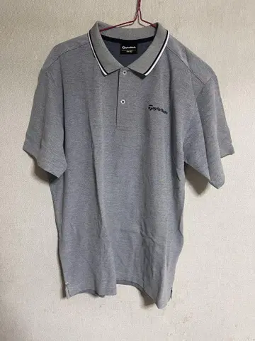 TaylorMade 폴로 셔츠 그레이 XO 사이즈