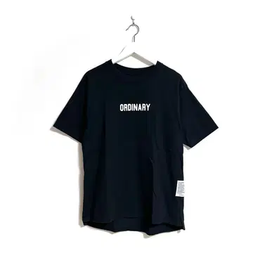 NONNATIVE ORDINARY 비원주민 반팔 티셔츠 블랙 검정