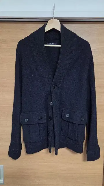 ZARA 남성용 블랙 카디건