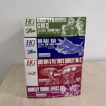 가라 HGUC Z,ZZ 시리즈 4체 세트