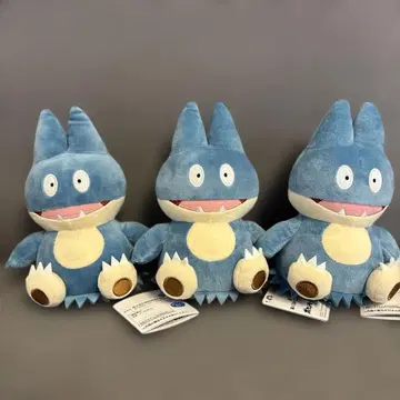 포켓몬 봉제 인형 먹고자 3개 세트