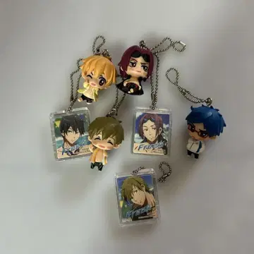 Free! 캐릭터 키링 세트