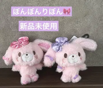 새 제품 미사용  보붐리본 마스코트  핑크  퍼플  재고 있음