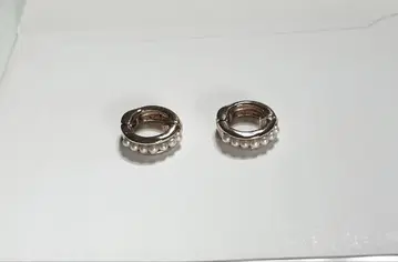 에테 [에테] 하그 이어링 담수 진주