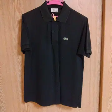 LACOSTE 블랙 피케 셔츠 사이즈 3 클리닝 완료