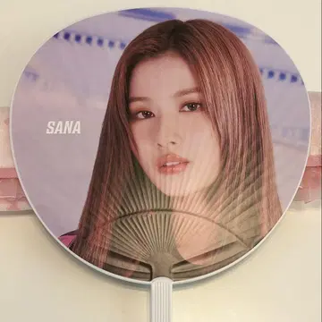 *사나(TWICE)* 부채
