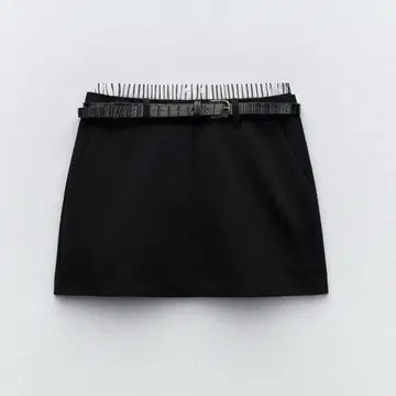 ZARA 박서 팬츠 믹스 스커트