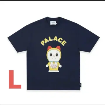 팔레스 도라에몽 티셔츠 네이비 L 새 제품  도라미짱