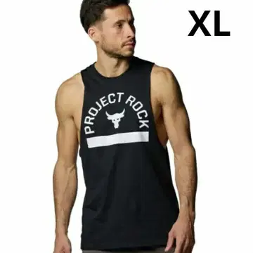 새상품 언더아머 PROJECT ROCK 탱크탑 XL