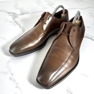 비즈니스 드레스 가죽 신발 브라운 가죽 25~25.5cm