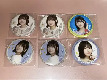 노기산 46 나카니시 아르노 캔 배지 6개 세트