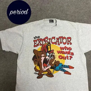 P2298 90s Looney Tunes 대즈매니안 데빌 티셔츠