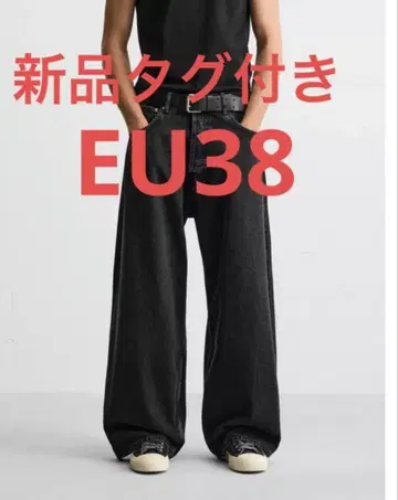 ZARA 신제품 슈퍼 바기 핏 진 EU38 품절 상품 엑스트라 바기