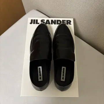 JIL SANDER  블랙 로퍼
