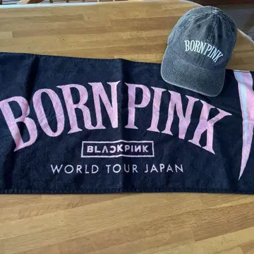 BLACKPINK 캡과 타월 세트