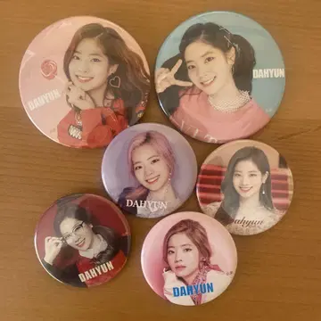DAHYUN 다현 TWICE 캔뱃지 6세트