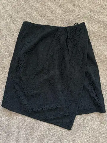 CARVEN 다크 그린 스커트 34